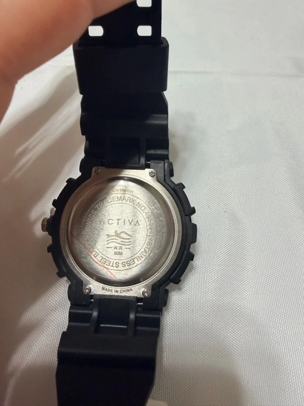 Activa by Invicta Sport Watch in Black and Red for Men